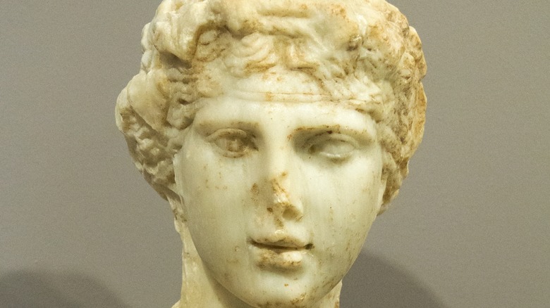 bust of youthful Dionysus