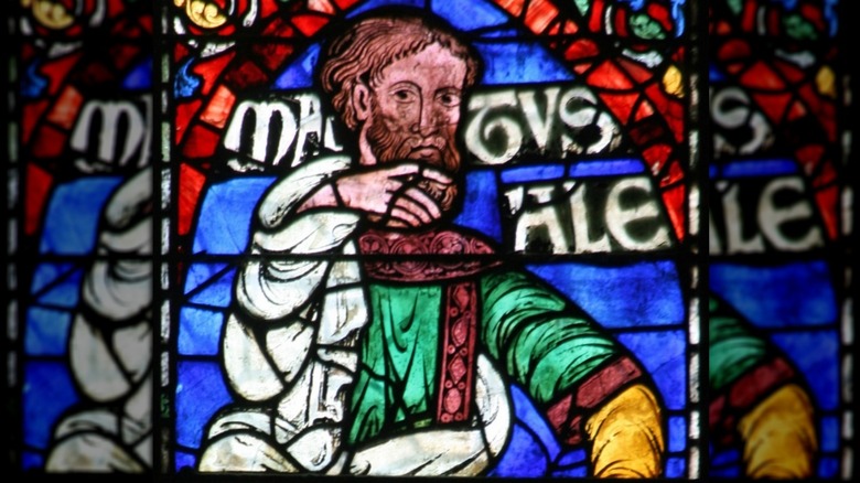 stained glass image of Methuselah