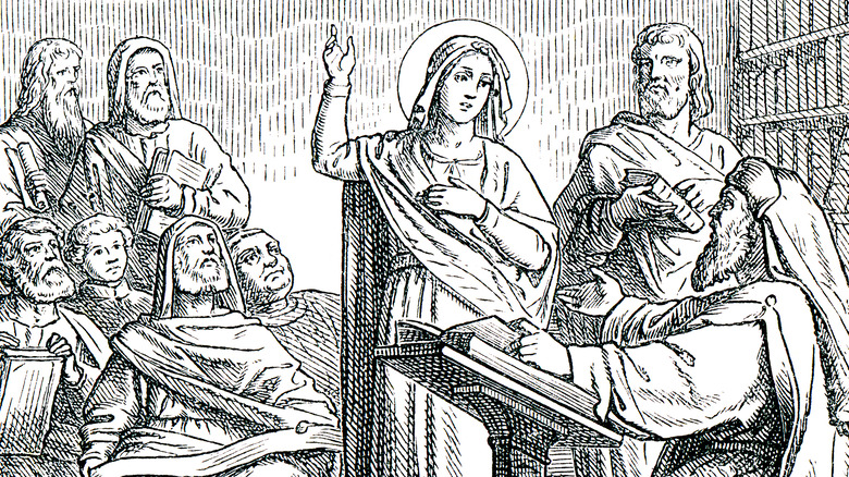 Illustration of Saint Catherine
