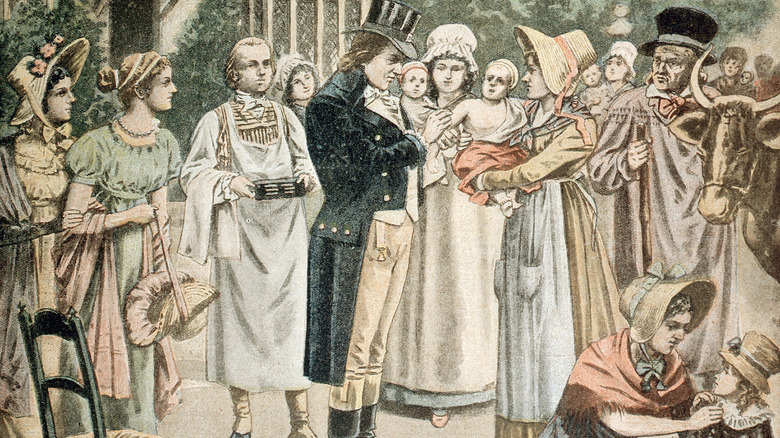 smallpox in 1700s