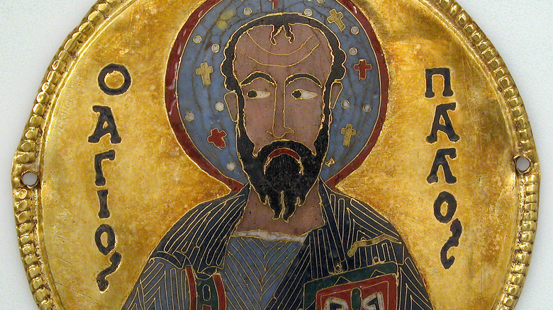 icon on the Apostle Paul