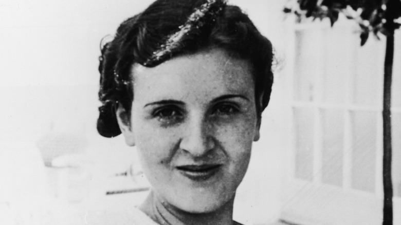 Eva Braun outdoors