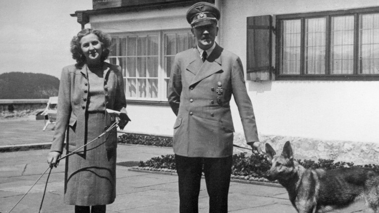 Adolf Hitler and Eva Braun