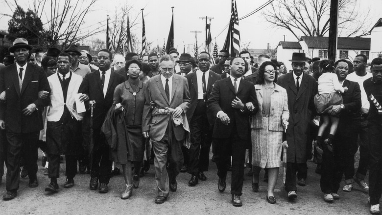 Civil Rights march in Selma