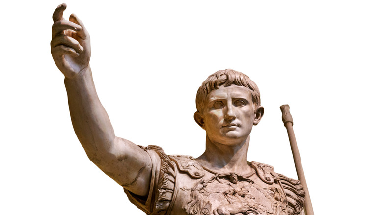 Emperor Augustus statue