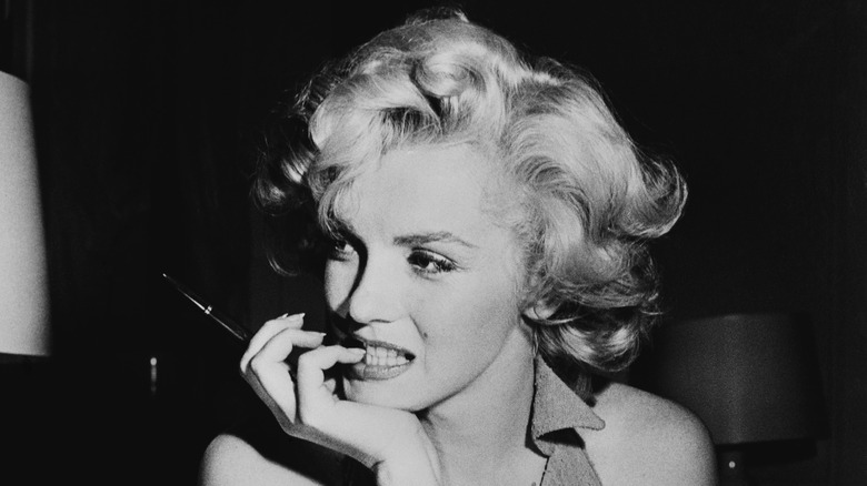 portrait of Marilyn Monroe