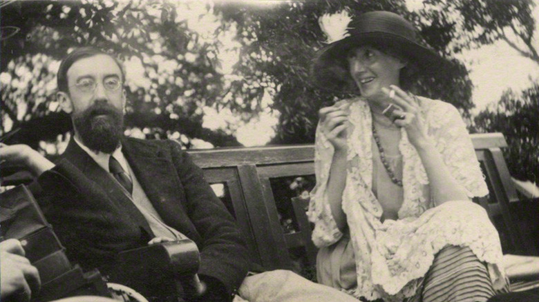 Virginia Woolf and Lytton Strachey