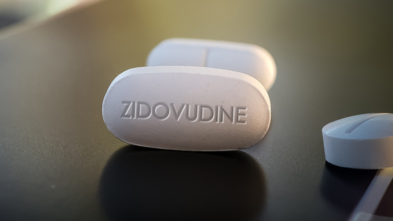 Zidovudine AZT antiviral HIV drug