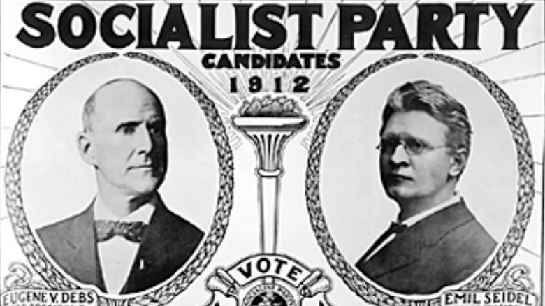 Eugene V. Debs Socialist Party campaign 1912