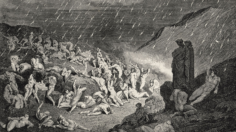 An illustration of Dante's Inferno by Gustave Dore