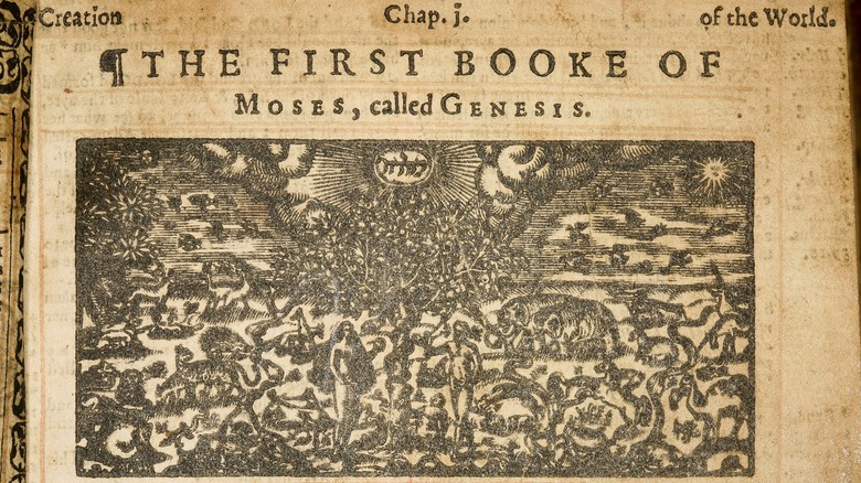 copperplate print (KJV) 1631 Holy Bible