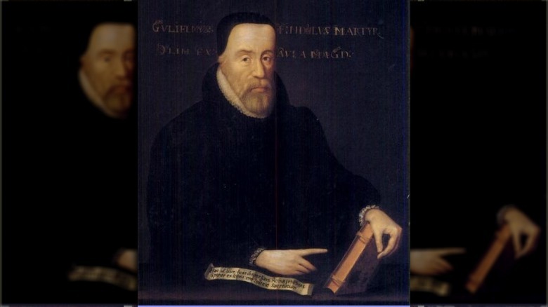 A portrait of William Tyndale