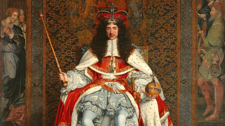 Coronation portrait of Charles II