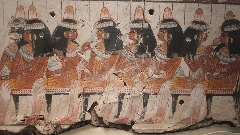 Tomb of Nebamun, Banquet