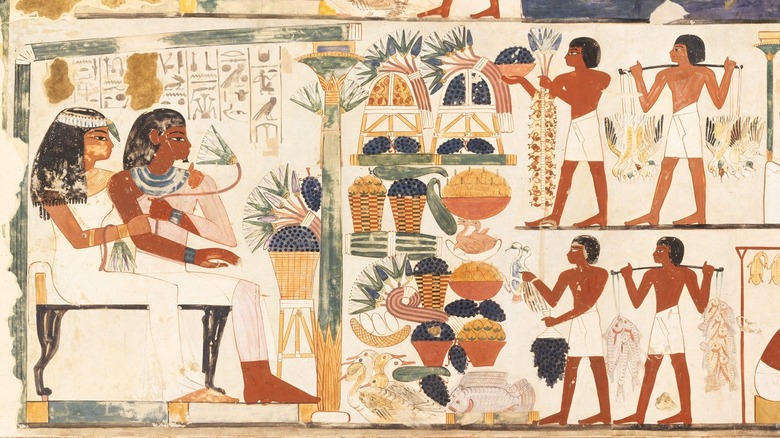 Nakht and Family Fishing and Fowling, Tomb of Nakht