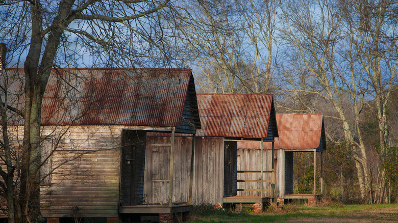 slave quarters in Louisiana