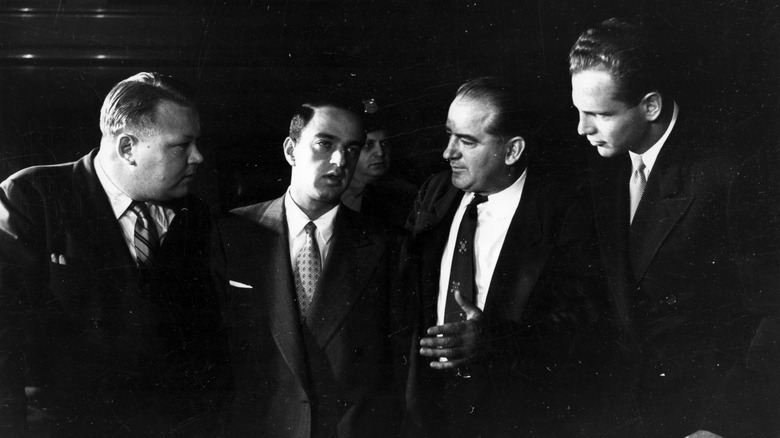 Senator Jospeh McCarthy and colleagues