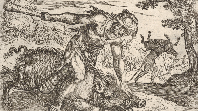 Erymanthian Boar hercules