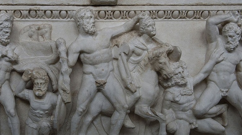 Hercules and the girdle of Hippolyte