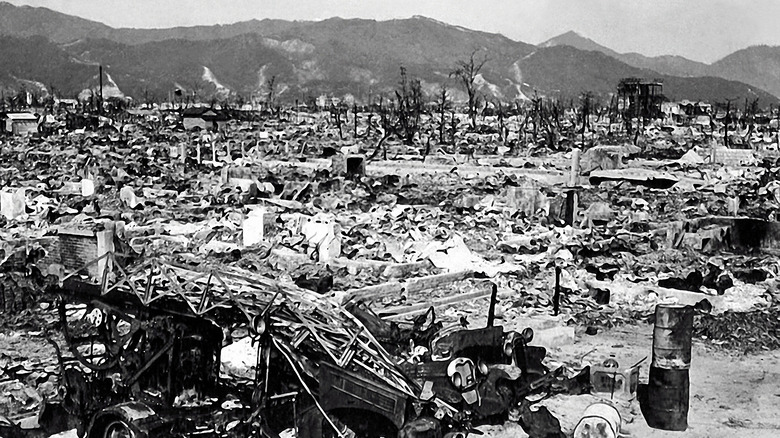 Hiroshima after the atom bomb