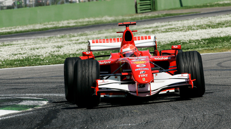 Michael Schumacher's Ferrari in 2006