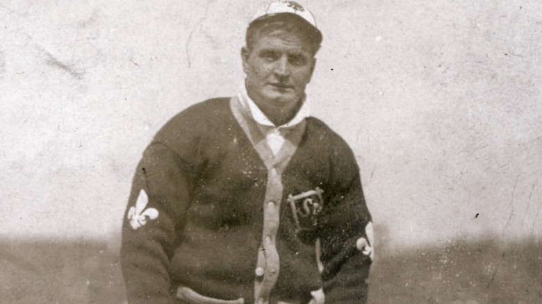 Rube Waddelll in Browns uniform