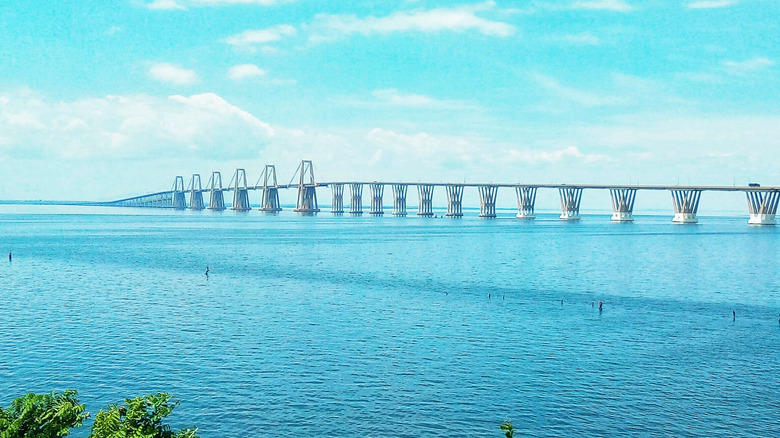 Lake Maracaibo during a sunny day