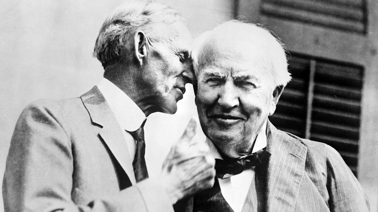 Henry Ford and Thomas Edison