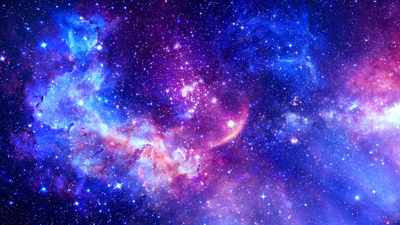 nebulae in space