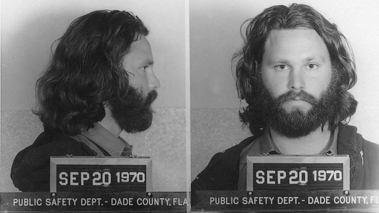Jim Morrison mugshot