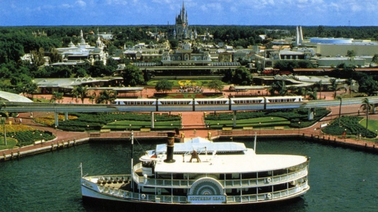 Disney postcard from 1982