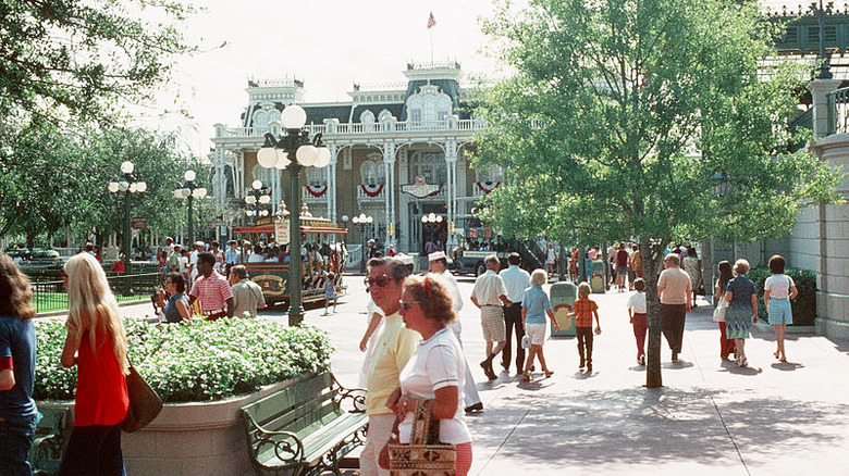 Main Street Disney World in 1972