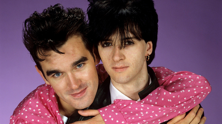 Johnny Marr and Morrissey