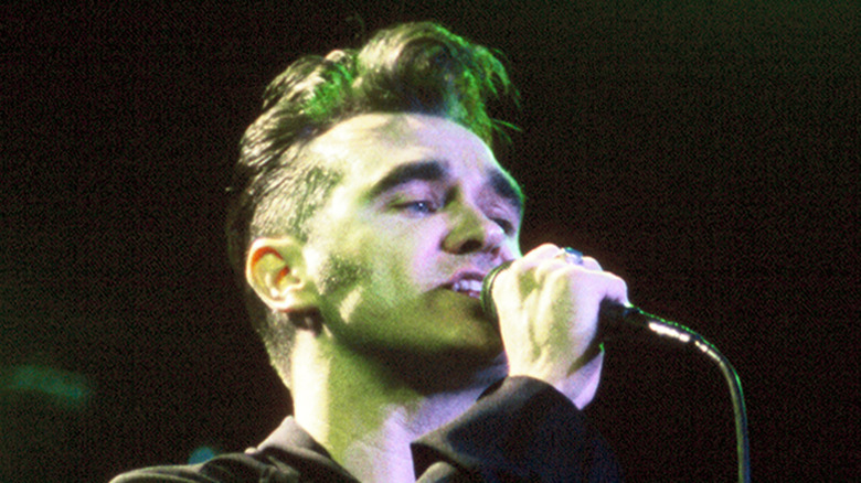 Morrissey onstage