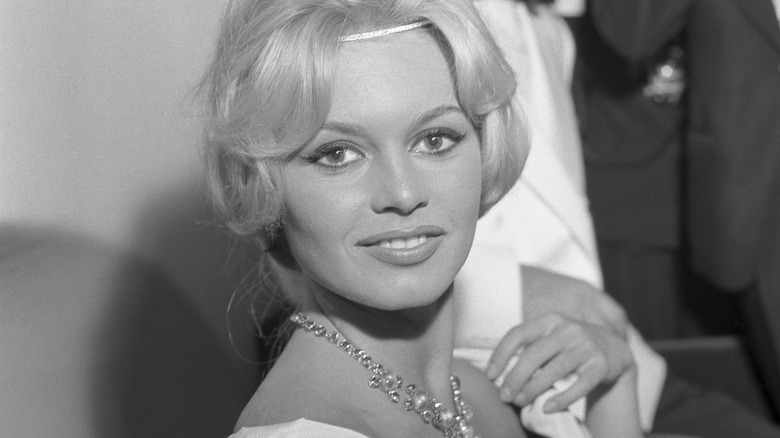 Brigitte Bardot smiling