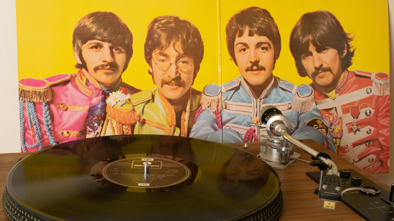 Sgt Pepper album sleeve