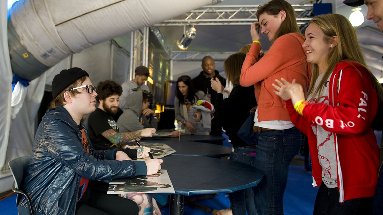 Fall Out Boy signing