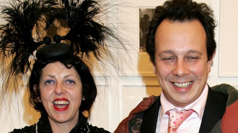 Isabella and Detmar Blow smiling
