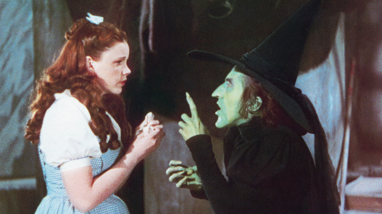 Margaret Hamilton, Judy Garland in the Wizard of Oz