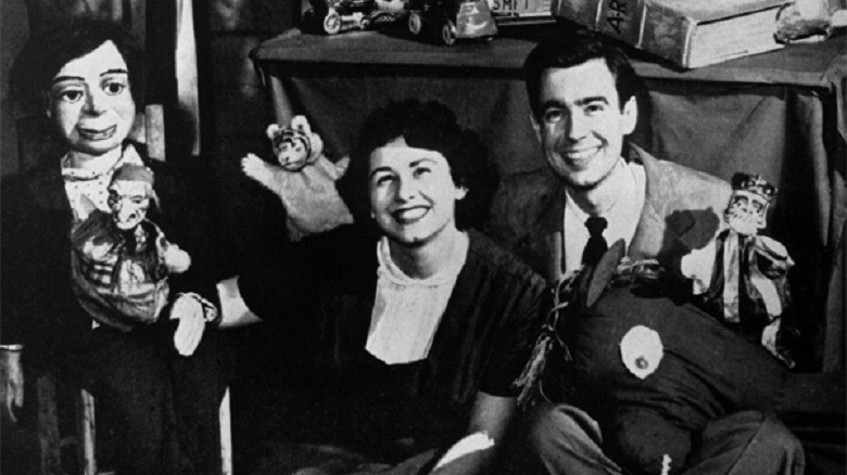 Josie Cary and Fred Rogers on The Children's Corner