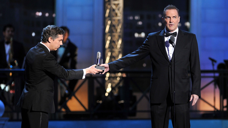 Chris Parnell and Norm Macdonald