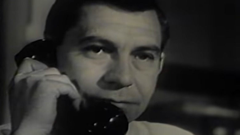 Jack Webb as Sergeant Joe Friday in a '50s episode of 