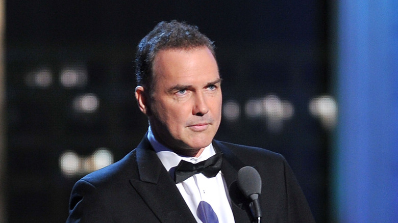 Norm Macdonald wearing a tuxedo