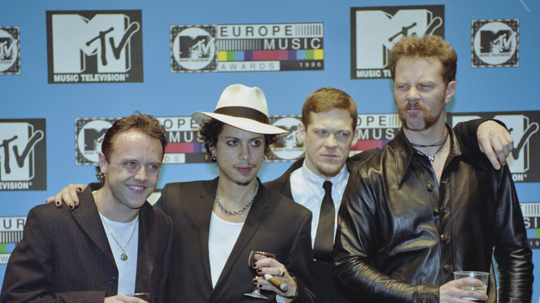 Metallica at MTV Europe Awards