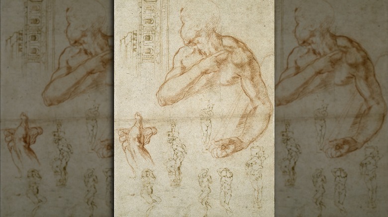 Michelangelo's sketch
