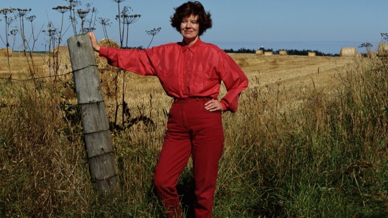 Anne Perry at Scotland home, 1994