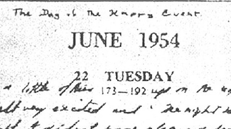 Pauline Parker diary entry, June 22, 1954