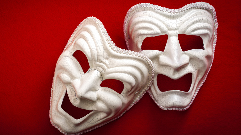 Comedy masks