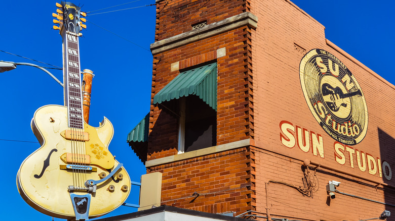 Sun Studio in Memphis, Tennessee