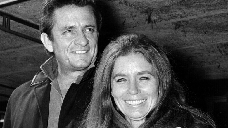 Johnny Cash and June Carter in 1968